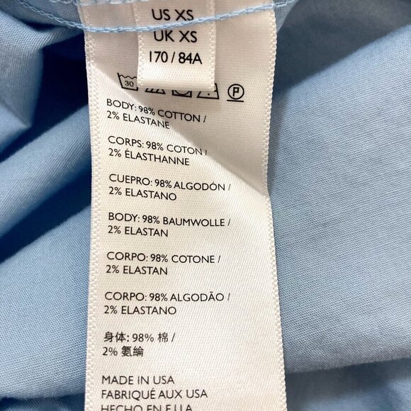 FREE PEOPLE Eva Maxi Shirtdress Relaxed Fit Popover Long Sleeve Light Blue - Picture 11 of 13